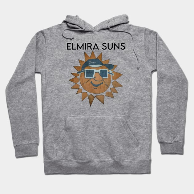 Elmira Suns Baseball Hoodie by Kitta’s Shop